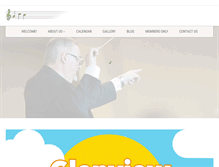 Tablet Screenshot of glenviewband.org